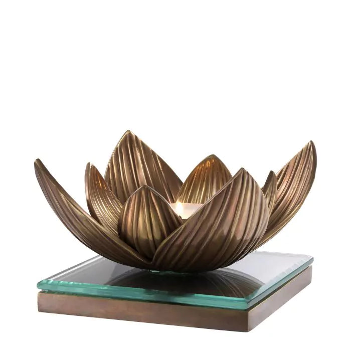 TEALIGHT HOLDER LOTUS