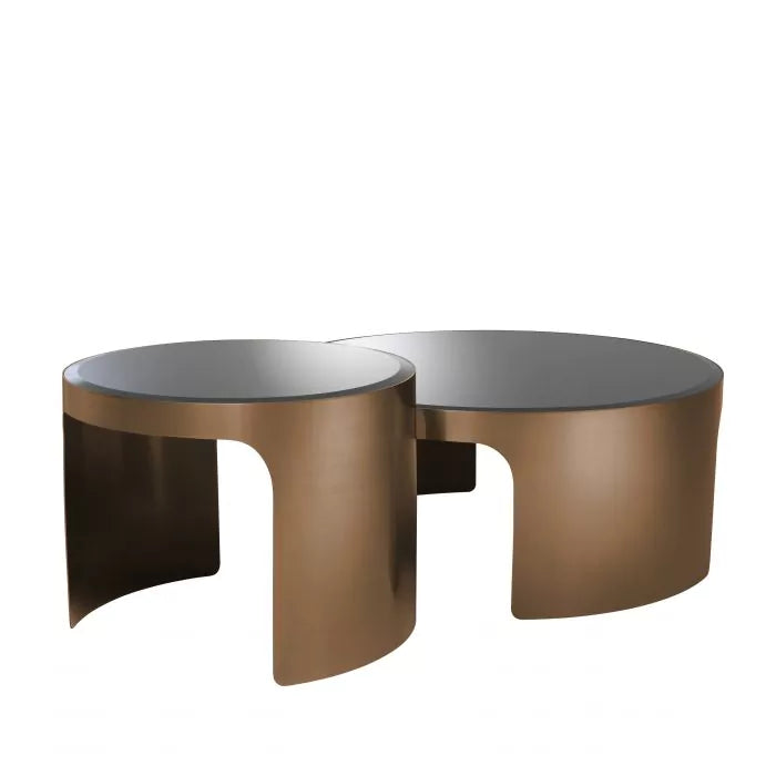 COFFEE TABLE PIEMONTE SET OF 2