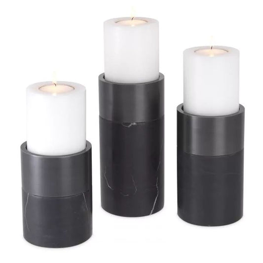 CANDLE HOLDER SIERRA SET OF 3