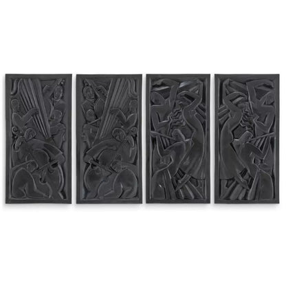 WALL OBJECT SENZA TEMPO SET OF 4