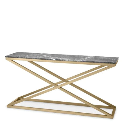 CONSOLE TABLE CRISS CROSS