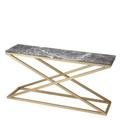 CONSOLE TABLE CRISS CROSS