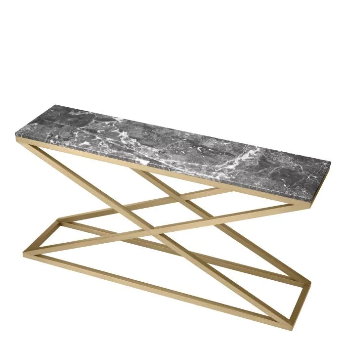 CONSOLE TABLE CRISS CROSS