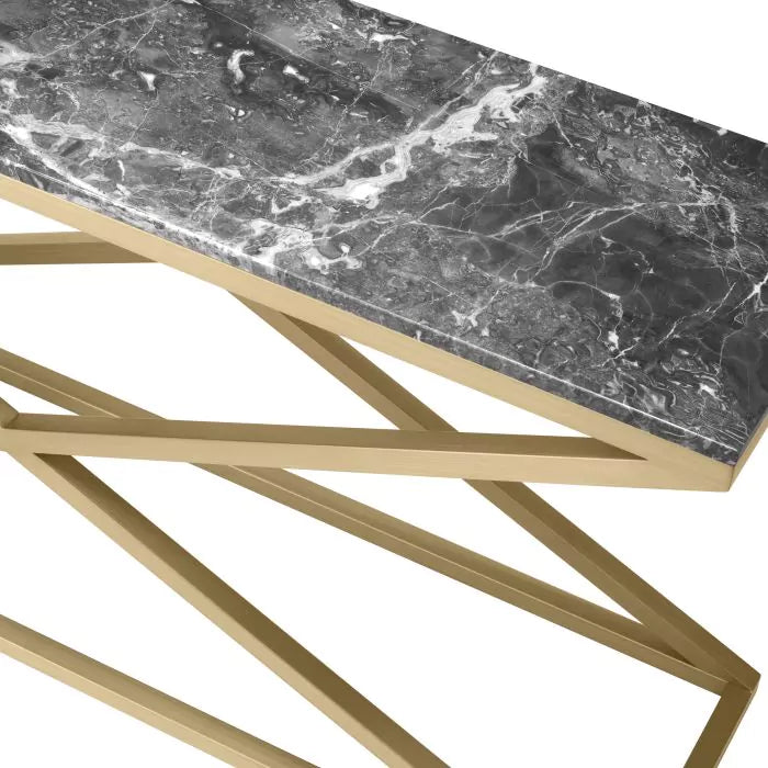 CONSOLE TABLE CRISS CROSS