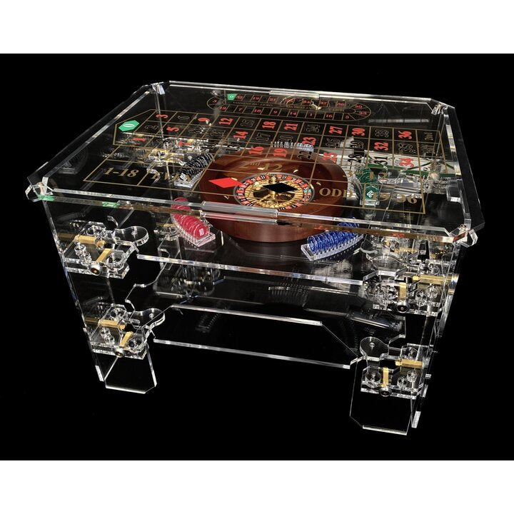 COFFEE TABLE ROULETTE CASINO ROYALE