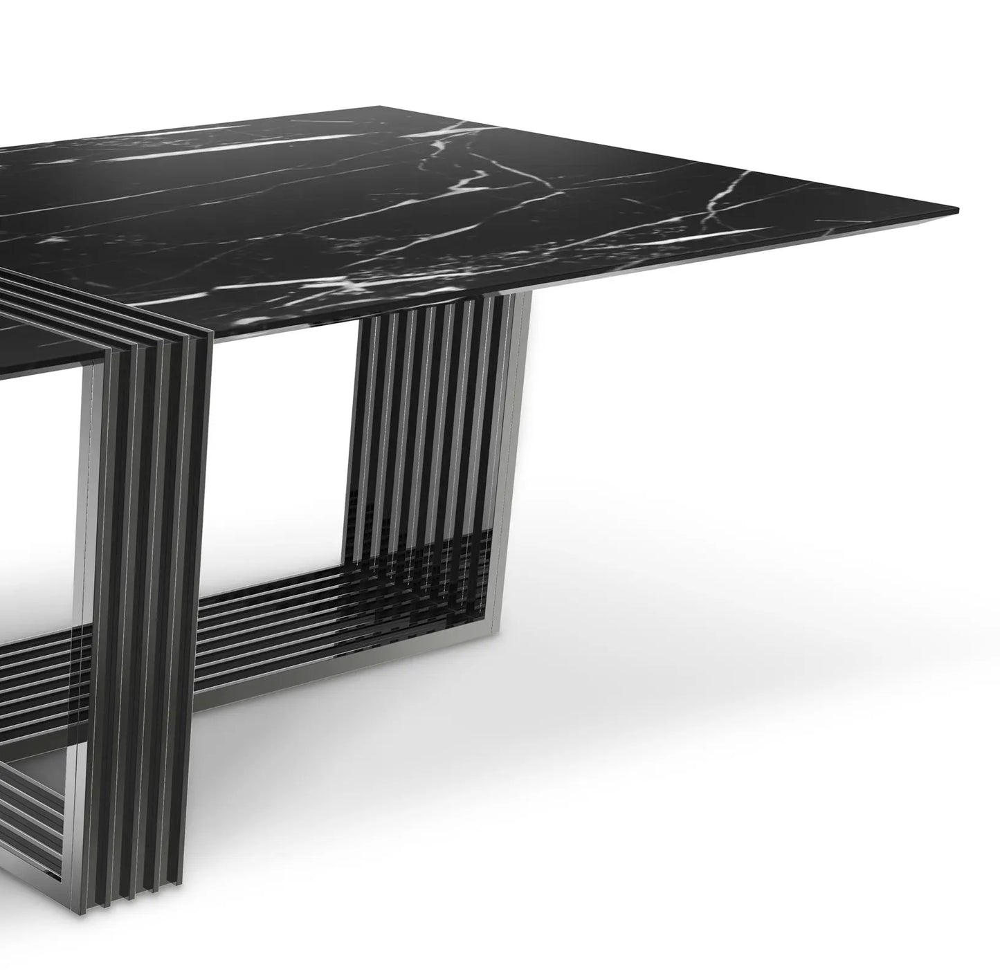 VERTIGO BLACK XL DINING TABLE