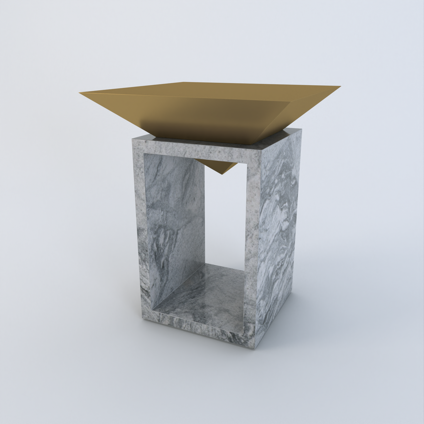 LOUVRE SIDE TABLE
