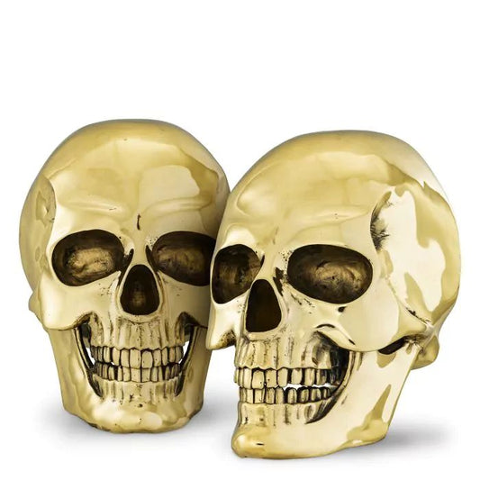 GOLD SKULL WALL ELEMENT - PHILIPP PLEIN HOME COLLECTION