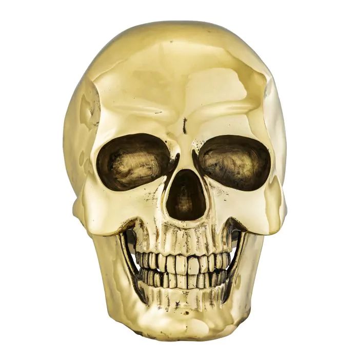 GOLD SKULL WALL ELEMENT - PHILIPP PLEIN HOME COLLECTION