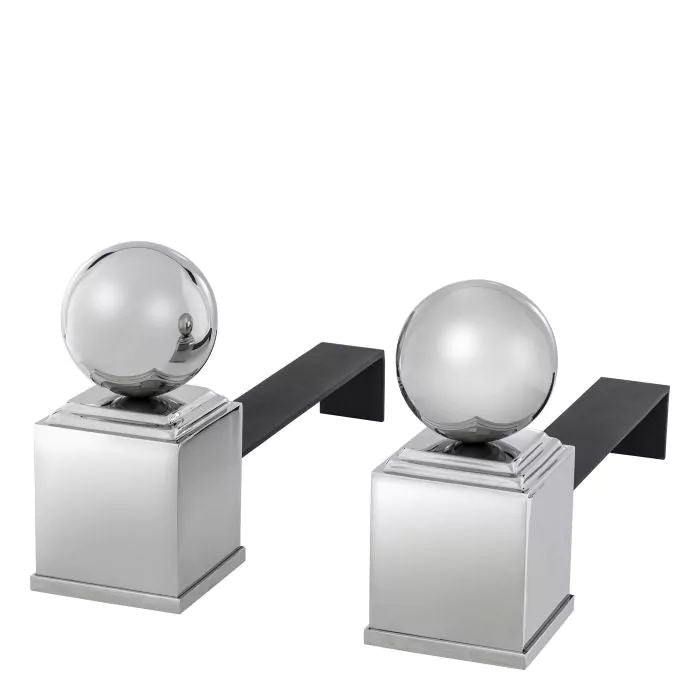 ANDIRON VIVIERS SET OF 2