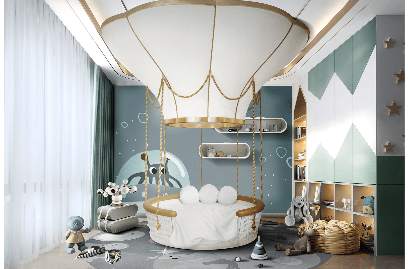 BED FANTASY AIR BALLOON