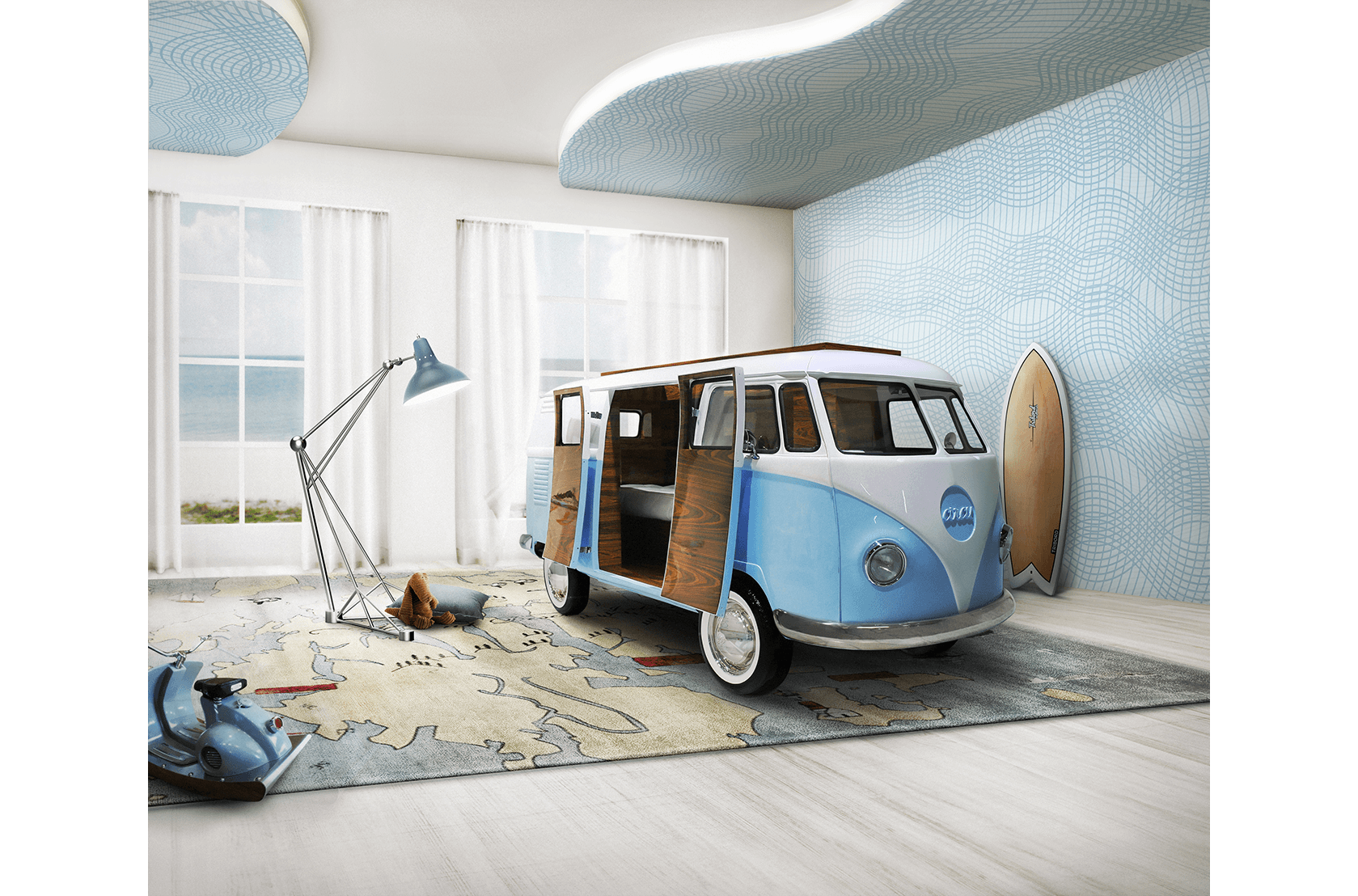 BED VAN BUN