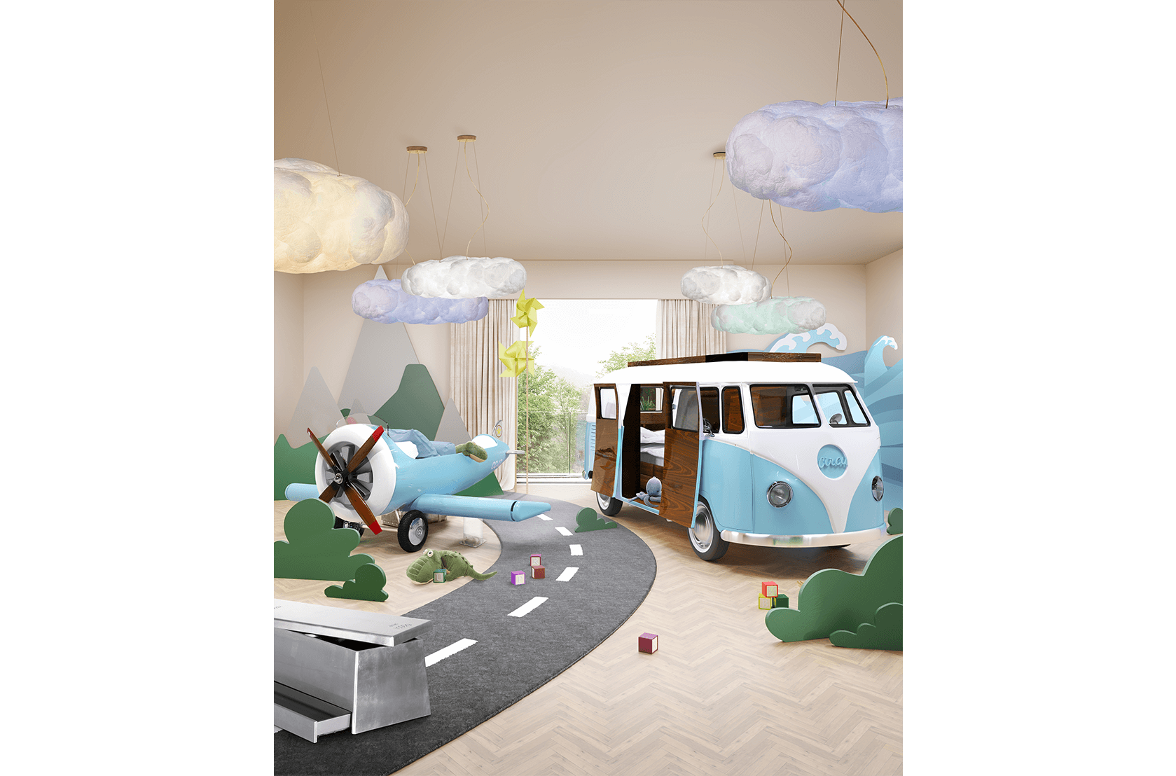 BED VAN BUN