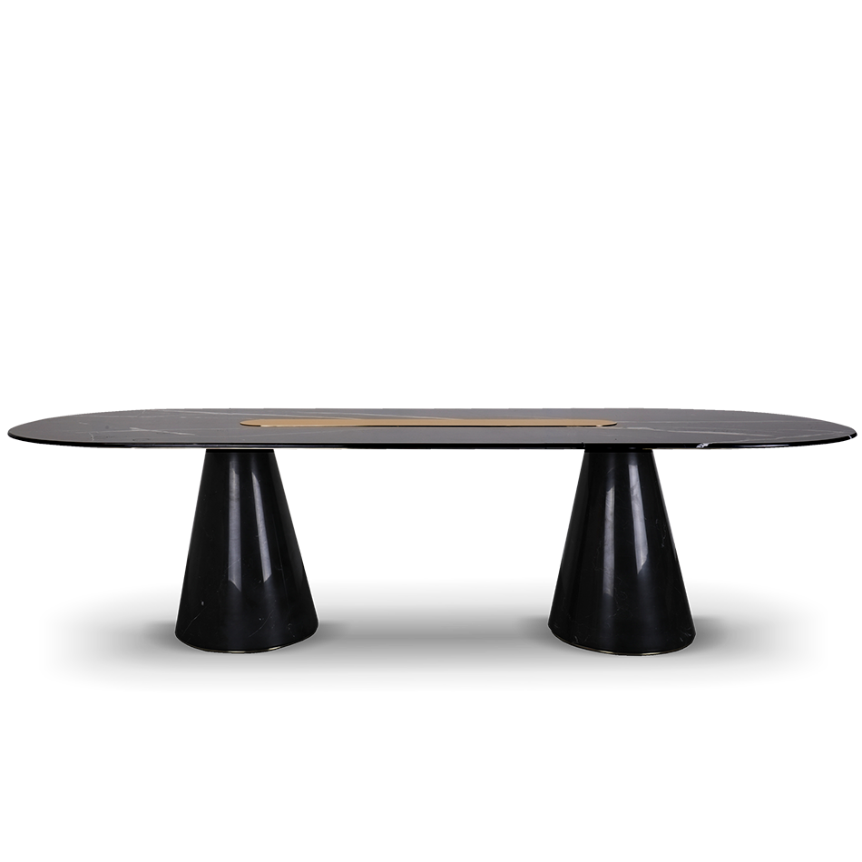 BERTOIA OVAL DINING TABLE