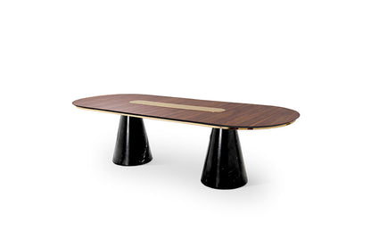 BERTOIA OVAL DINING TABLE