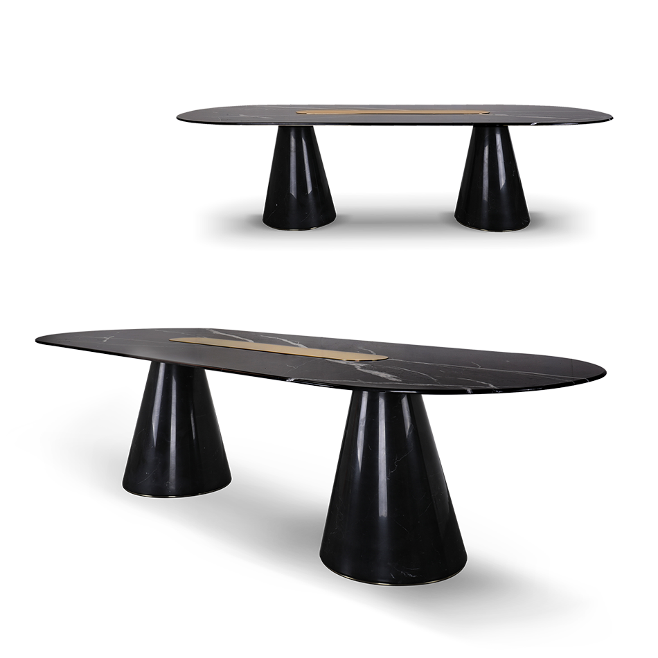 BERTOIA OVAL DINING TABLE