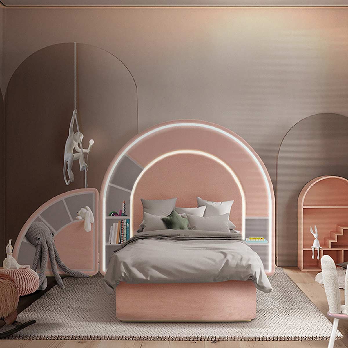 BUBBLE GUM SMALL BED