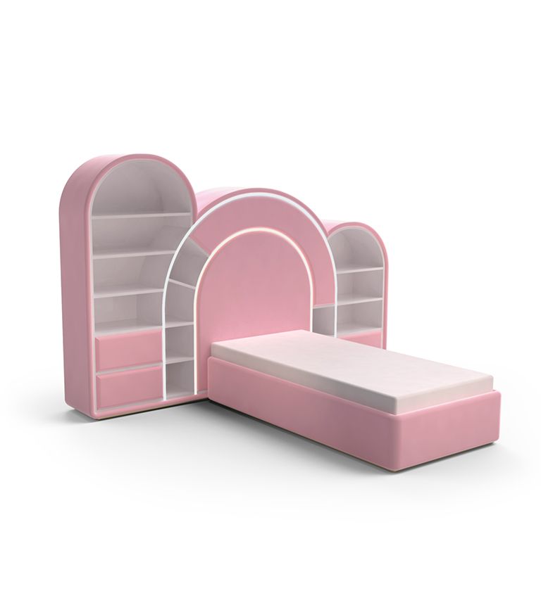 BUBBLE GUM MEDIUM BED