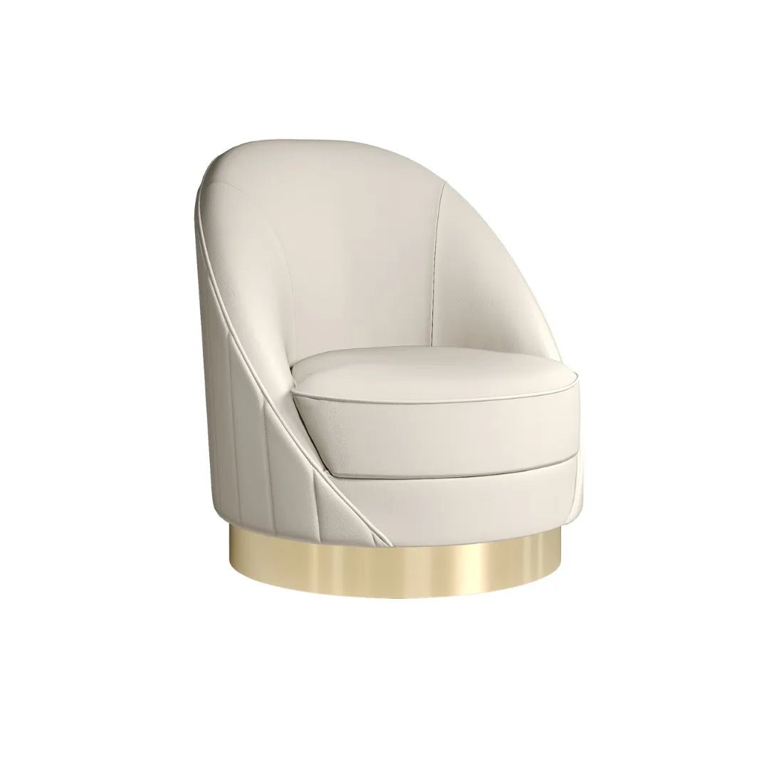 CAPSULE SWIVEL ARMCHAIR