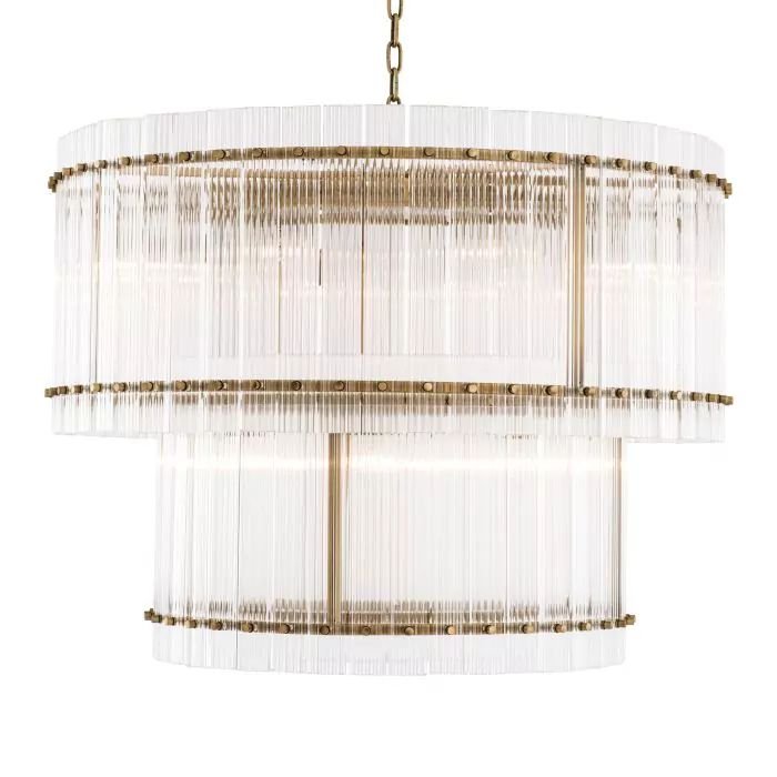 CHANDELIER RUBY L