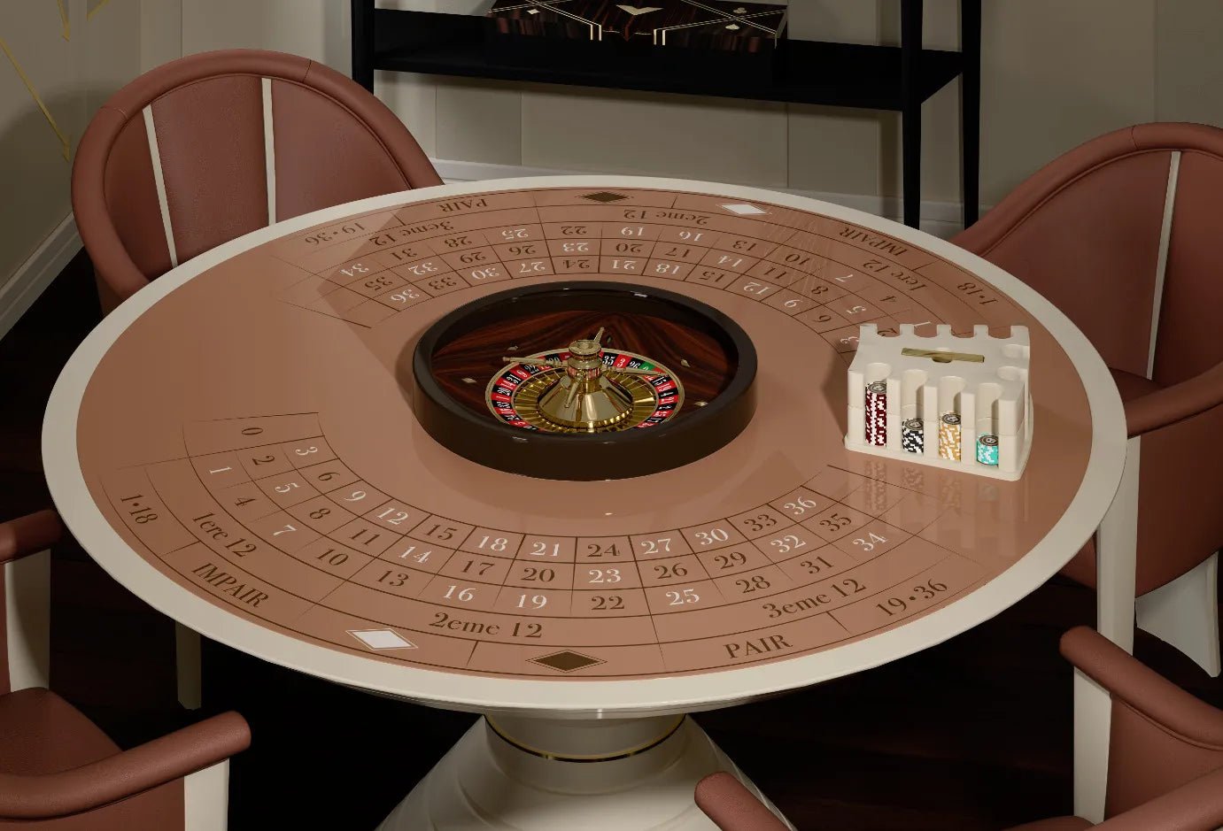 CONVIVIUM ROULETTE & DINING TABLE