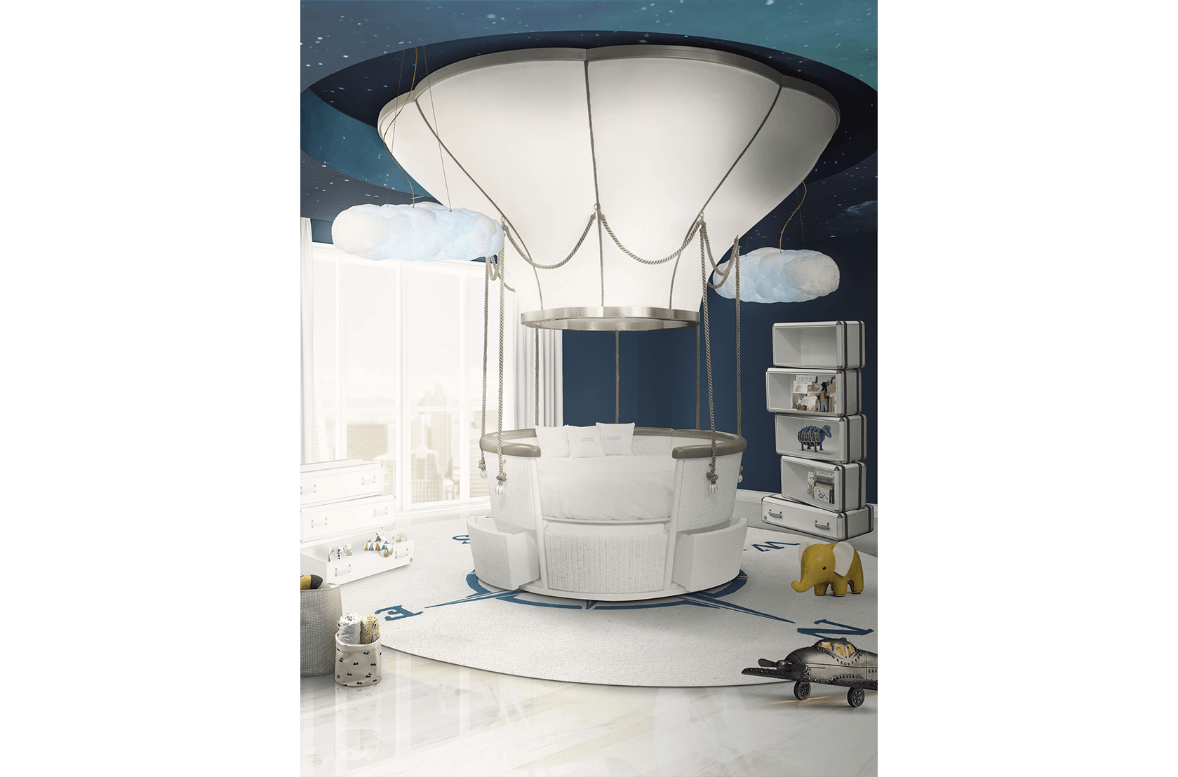 CRIB - SOFA - BED FANTASY AIR BALLOON