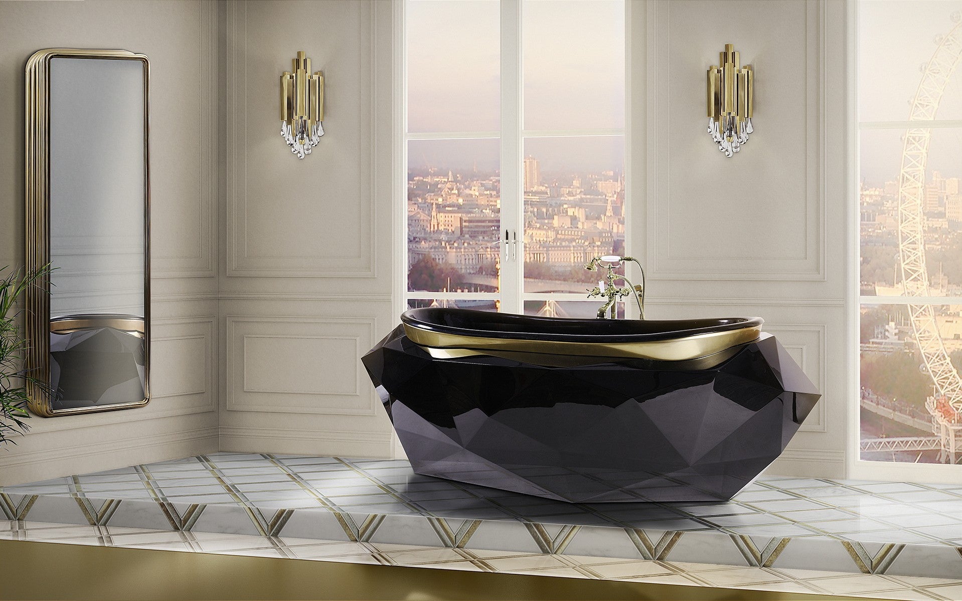 DIAMOND BATHTUB