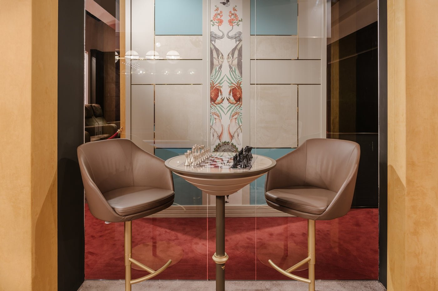 EDGAR SWIVEL STOOL