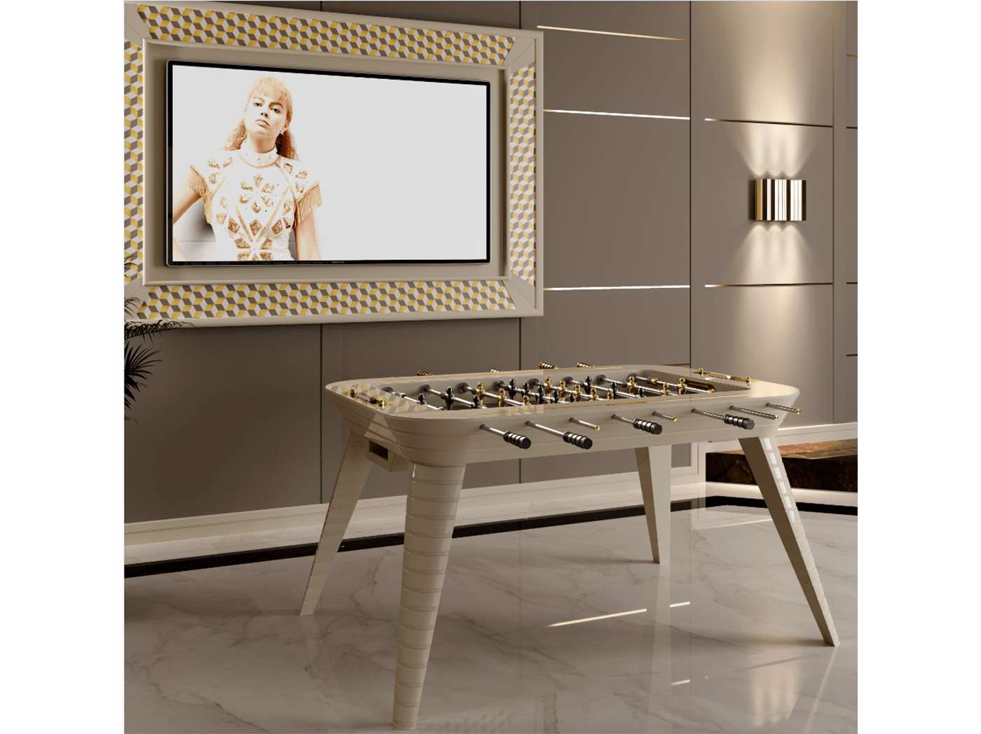 FOOSBALL TABLE STADIUM