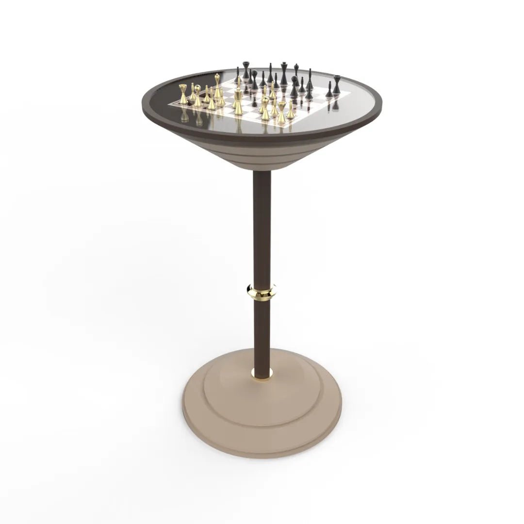 GOEMON CHESS/BACKGAMMON TABLE