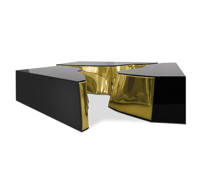LAPIAZ BLACK GOLD CENTER TABLE