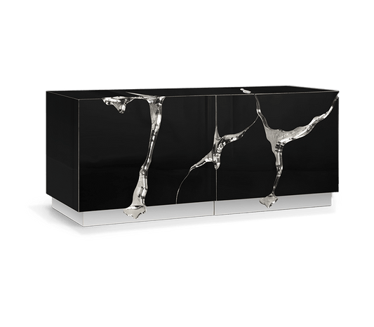 LAPIAZ BLACK SILVER SIDEBOARD