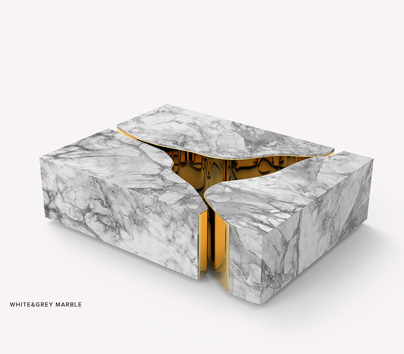 LAPIAZ MARBLE CENTER TABLE