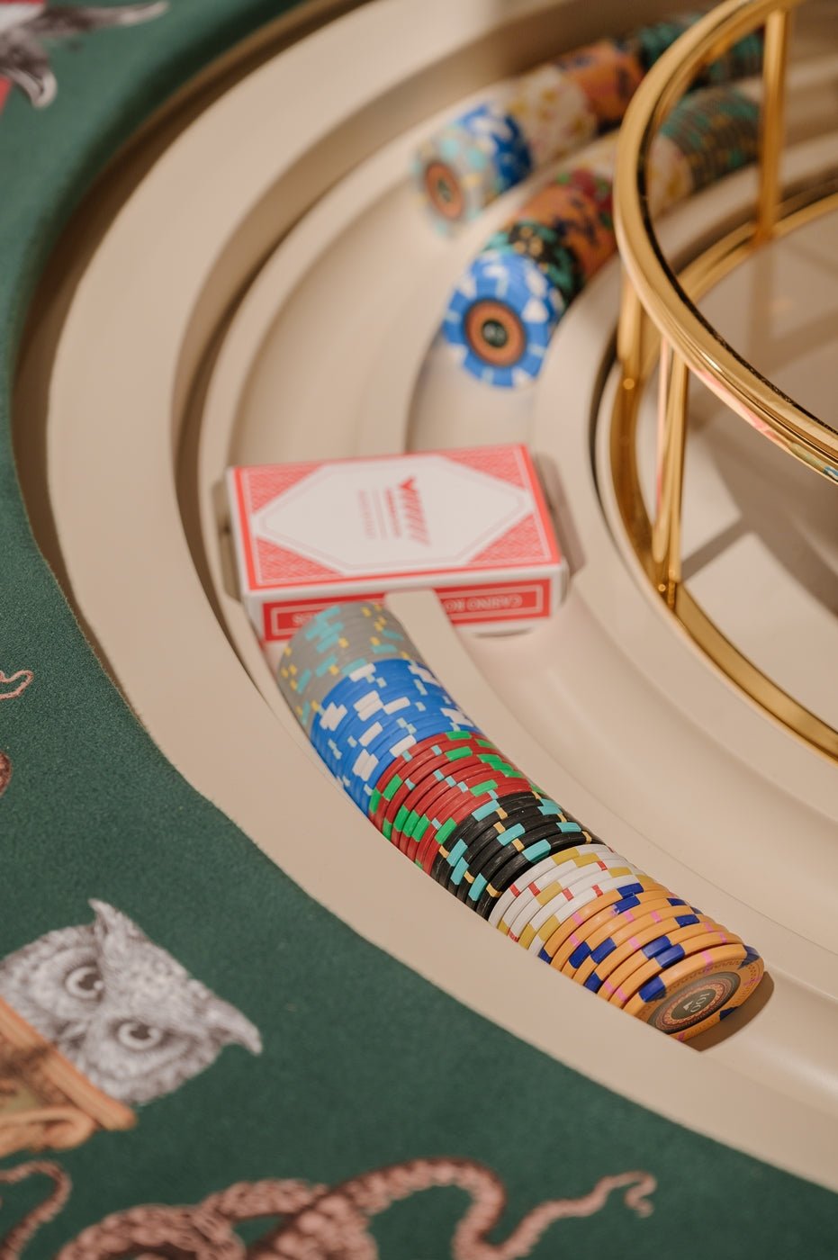 MIRABILIA POKER TABLE