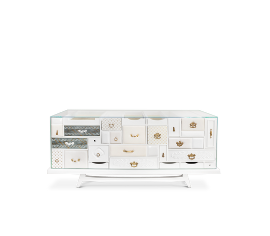 MONDRIAN WHITE SIDEBOARD