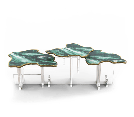 MONET XL SIDE TABLE GREEN