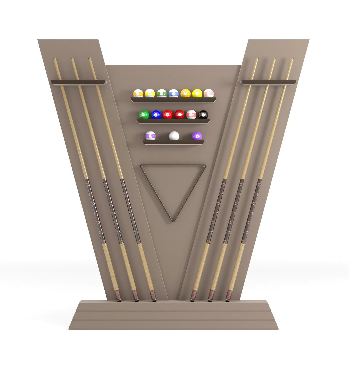 NEWDE CUE RACK