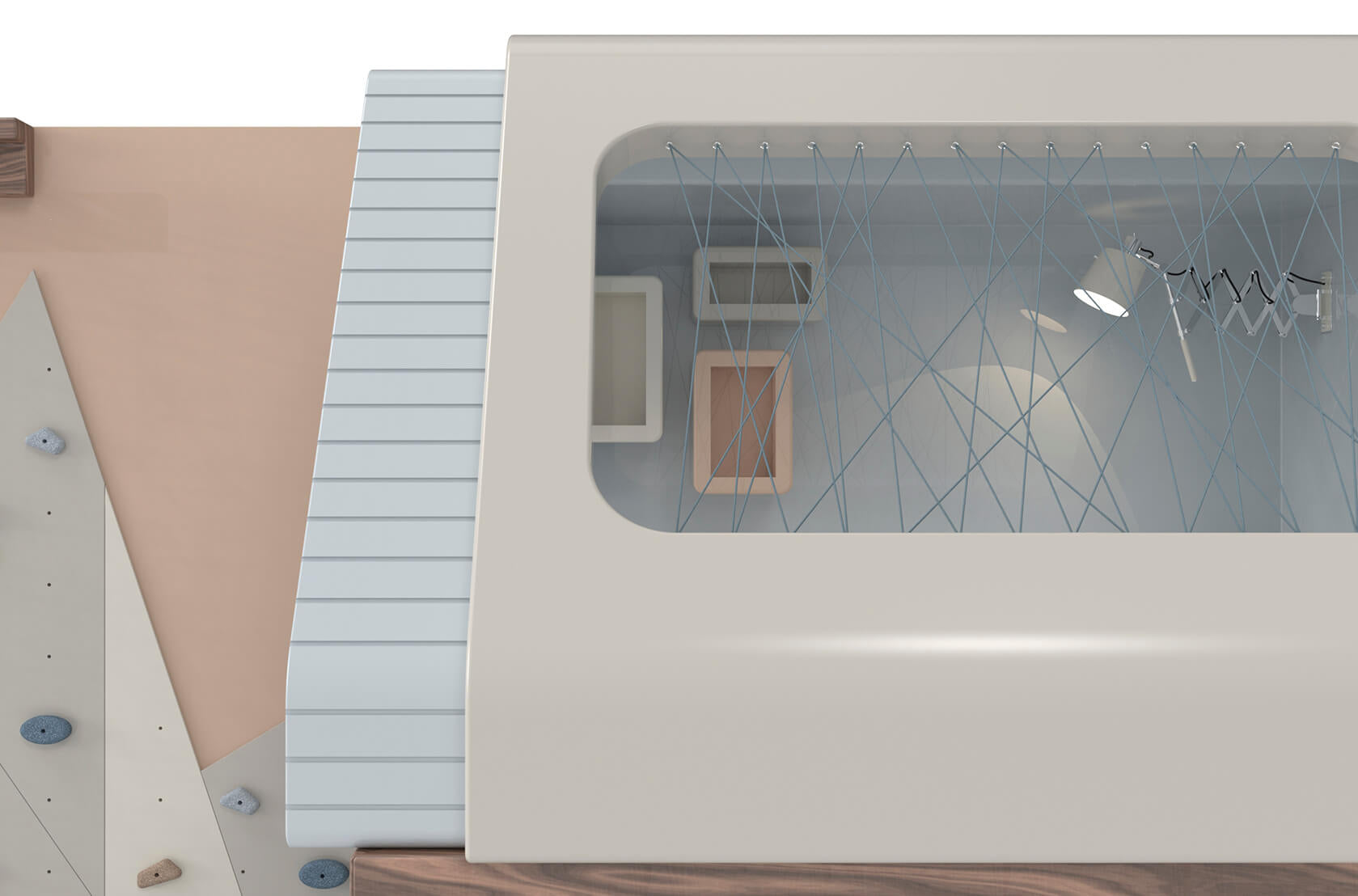 PLAYHOUSE BED + GYM