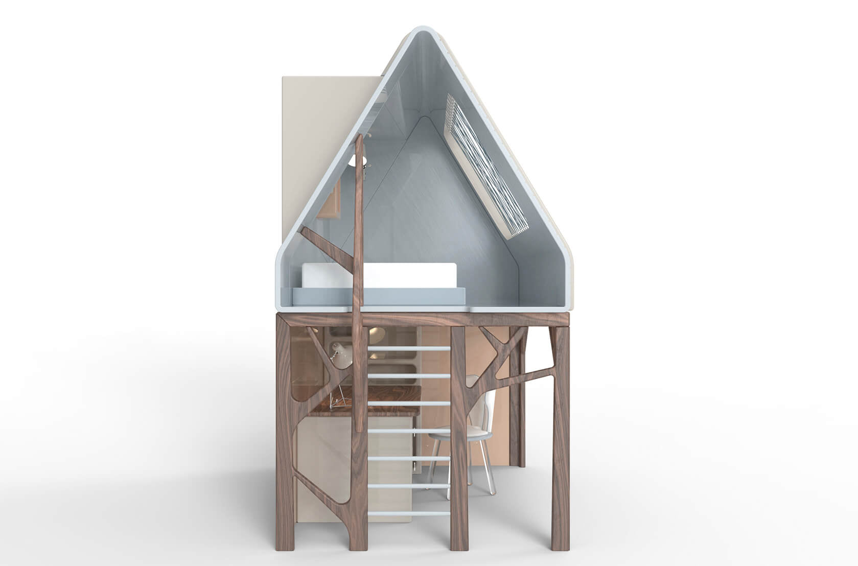 PLAYHOUSE BED + GYM