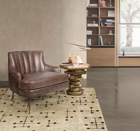 PLUM ARMCHAIR