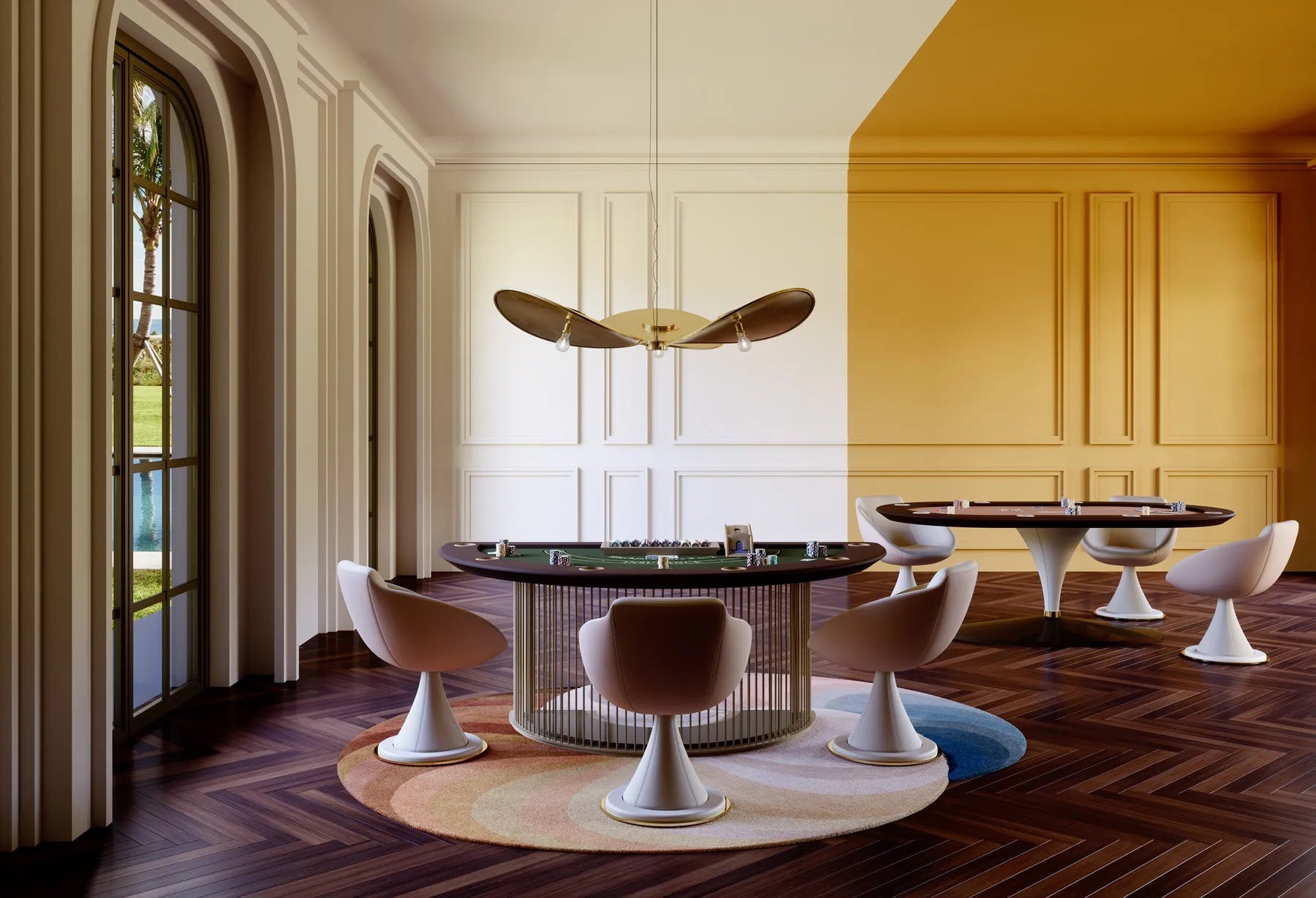 SHELL SWIVEL CHAIR