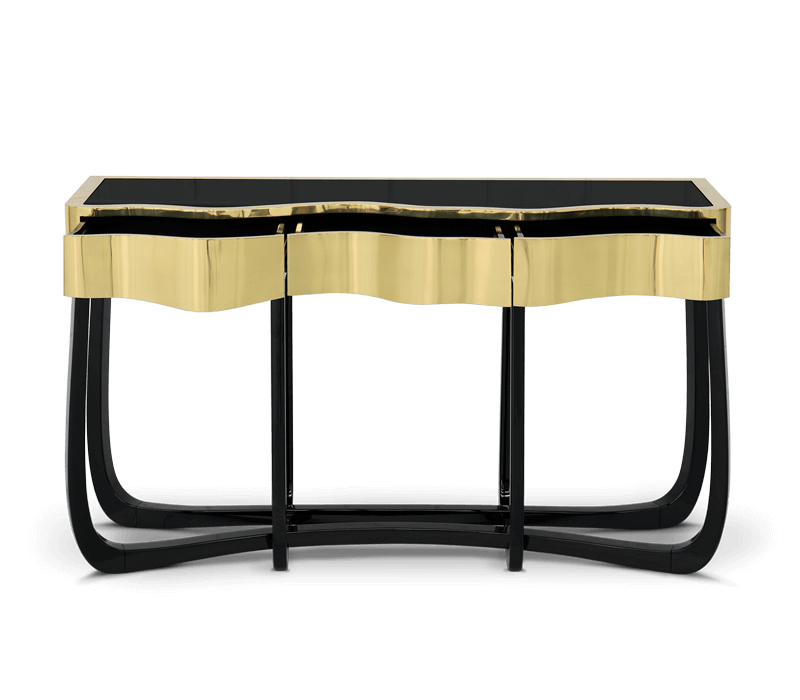 SINUOUS GOLD CONSOLE