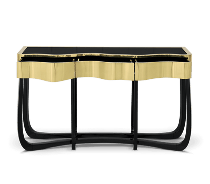 SINUOUS GOLD CONSOLE